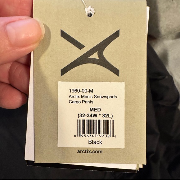 ARCTIX Men’s Snowsport Cargo Ski Snowboard Pants Size Medium NWT - Picture 8 of 12